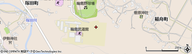 石川県輪島市稲舟町（上野）周辺の地図