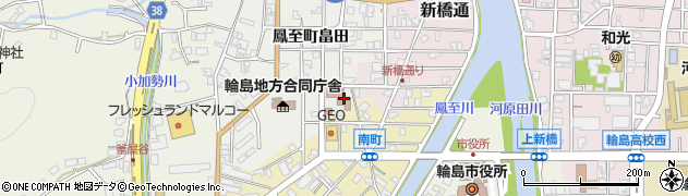 石川県能登北部保健福祉センター周辺の地図