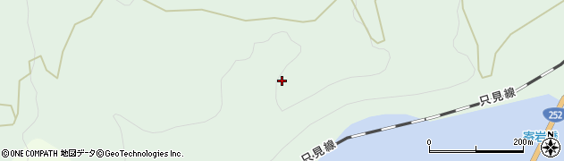福島県只見町（南会津郡）塩沢（早坂）周辺の地図