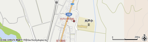 福島県会津若松市大戸町大字上三寄（上ノ台）周辺の地図