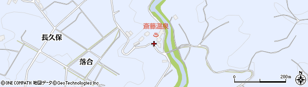 福島県三春町（田村郡）斎藤（惣角地）周辺の地図