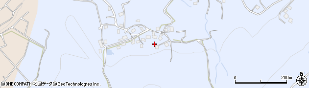 石川県輪島市大野町城ケ口周辺の地図