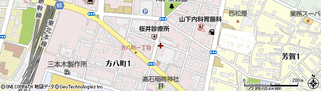 東日本倉庫株式会社　方八町倉庫周辺の地図