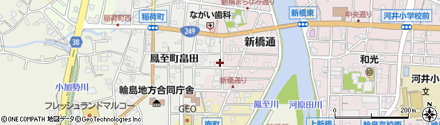 石川県輪島市鳳至町畠田25周辺の地図