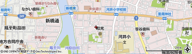 立野味噌糀店周辺の地図