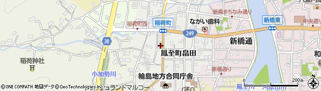 石川県輪島市鳳至町畠田46周辺の地図
