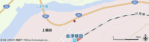 福島県大沼郡金山町横田浜子1375周辺の地図