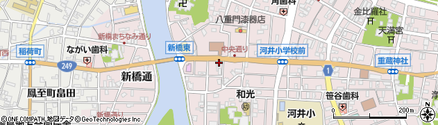 やぶ新橋店周辺の地図