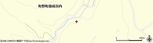 石川県輪島市町野町徳成谷内ト周辺の地図