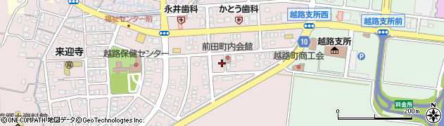 前田第二公園周辺の地図