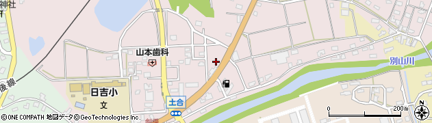 新潟県柏崎市土合周辺の地図