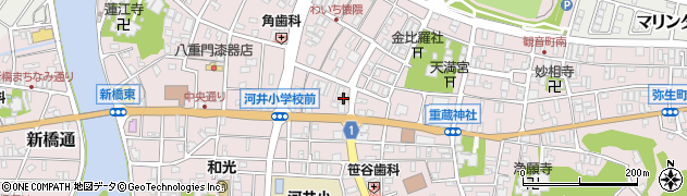 日吉酒店周辺の地図