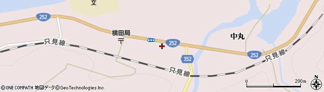 福島県大沼郡金山町横田中丸572周辺の地図