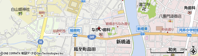 吉田味噌醤油店周辺の地図