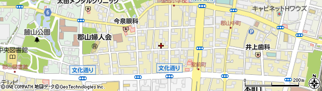 富士クリーニング店周辺の地図
