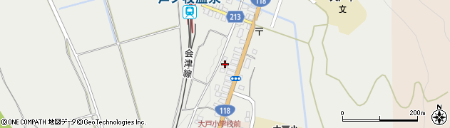 福島県会津若松市大戸町上三寄大豆田959周辺の地図