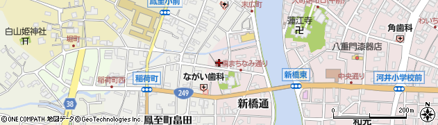 中江漆器店周辺の地図