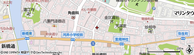 旭そば 本店周辺の地図