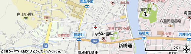 甚松屋蒔絵店周辺の地図