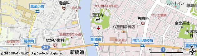 奥田五右衛門　漆器店周辺の地図
