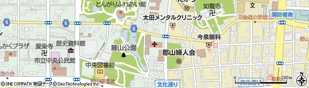 福島富岡簡易裁判所（民事）周辺の地図