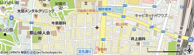藤井クリーニング店周辺の地図