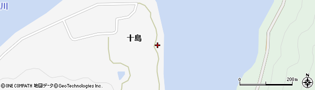 福島県只見町（南会津郡）十島（下東下）周辺の地図