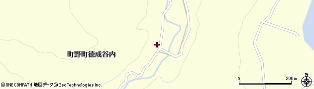 石川県輪島市町野町（徳成谷内ロ）周辺の地図