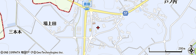 福島県田村郡三春町斎藤斎藤6周辺の地図