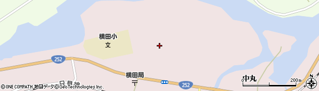 福島県金山町（大沼郡）横田（古町）周辺の地図