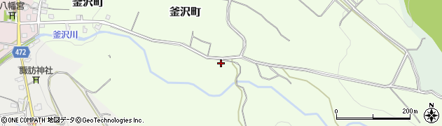 新潟県長岡市釜沢町129周辺の地図