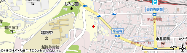 新潟県長岡市朝日646周辺の地図