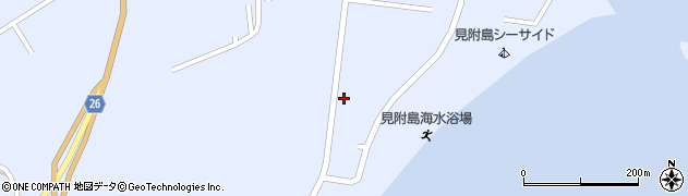 石川県珠洲市宝立町（鵜島ニ）周辺の地図