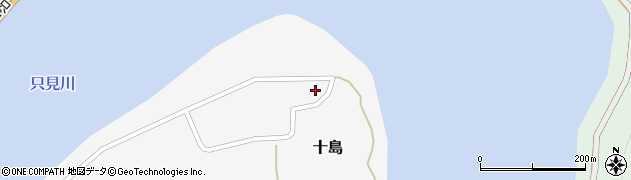 福島県只見町（南会津郡）十島（下居平）周辺の地図