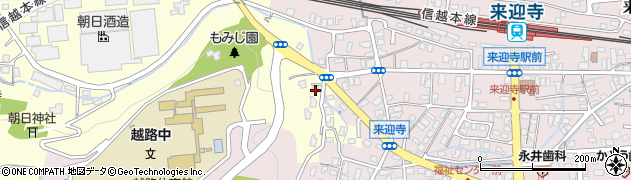 新潟県長岡市朝日677周辺の地図