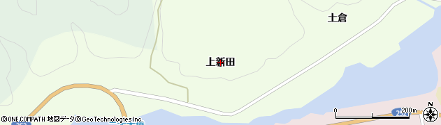 福島県金山町（大沼郡）大塩（上新田）周辺の地図