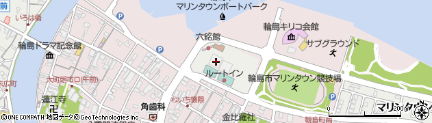 石川県輪島市マリンタウン周辺の地図