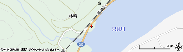 福島県只見町（南会津郡）塩沢（中丸）周辺の地図
