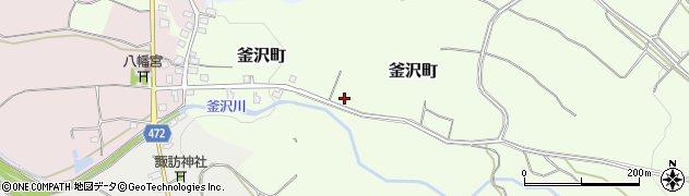 新潟県長岡市釜沢町175周辺の地図