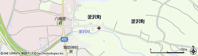 新潟県長岡市釜沢町195周辺の地図