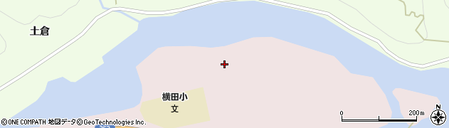 福島県大沼郡金山町横田沖新田周辺の地図