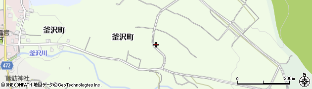 新潟県長岡市釜沢町270周辺の地図