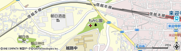 新潟県長岡市朝日600周辺の地図