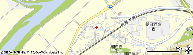 新潟県長岡市朝日35周辺の地図