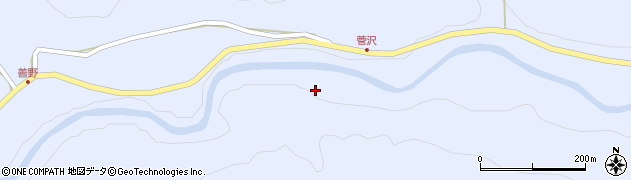 鵜飼川周辺の地図