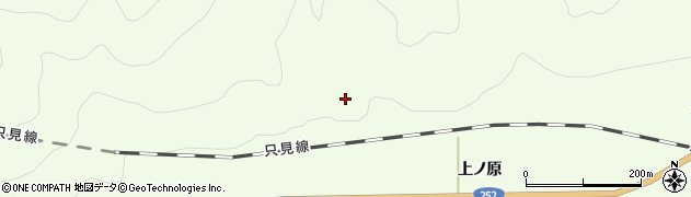 福島県大沼郡金山町滝沢荒屋敷周辺の地図