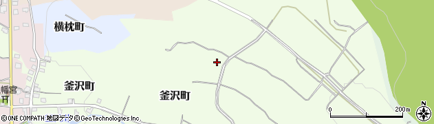 新潟県長岡市釜沢町378周辺の地図