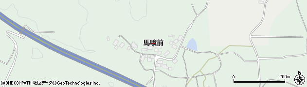 福島県田村市船引町堀越（馬喰前）周辺の地図