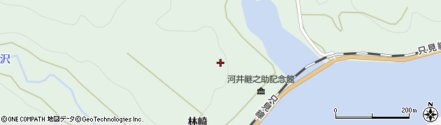 福島県只見町（南会津郡）塩沢（上ノ台）周辺の地図