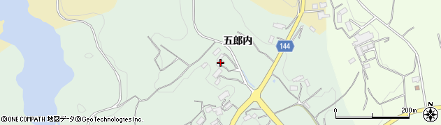 福島県田村郡三春町狐田五郎内111周辺の地図